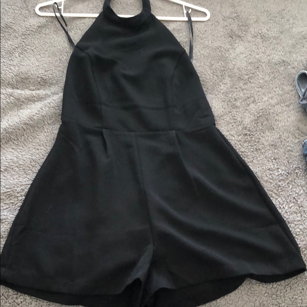 Backless Halter Romper - image 2